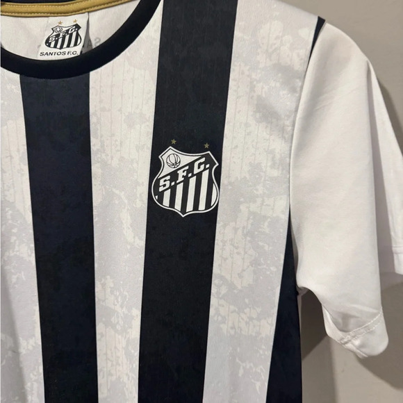 Santos FC Brazilian Brazil Soccer Jersey - Small - Picture 3 of 7